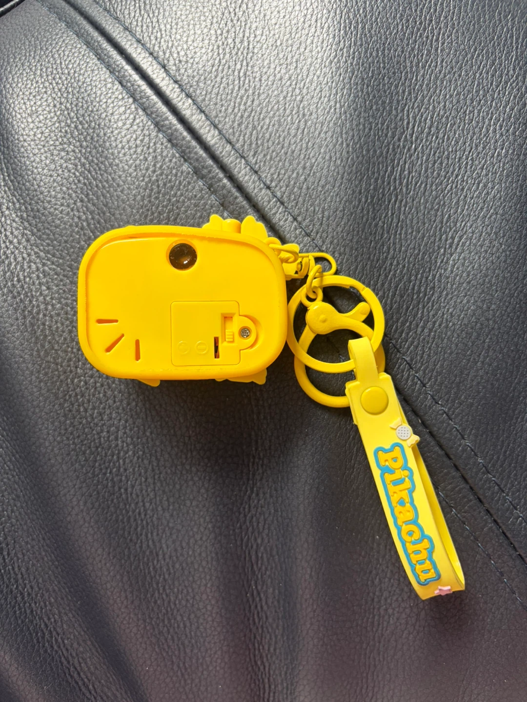 Yellow Pikachu Camera Keychain - photo 2
