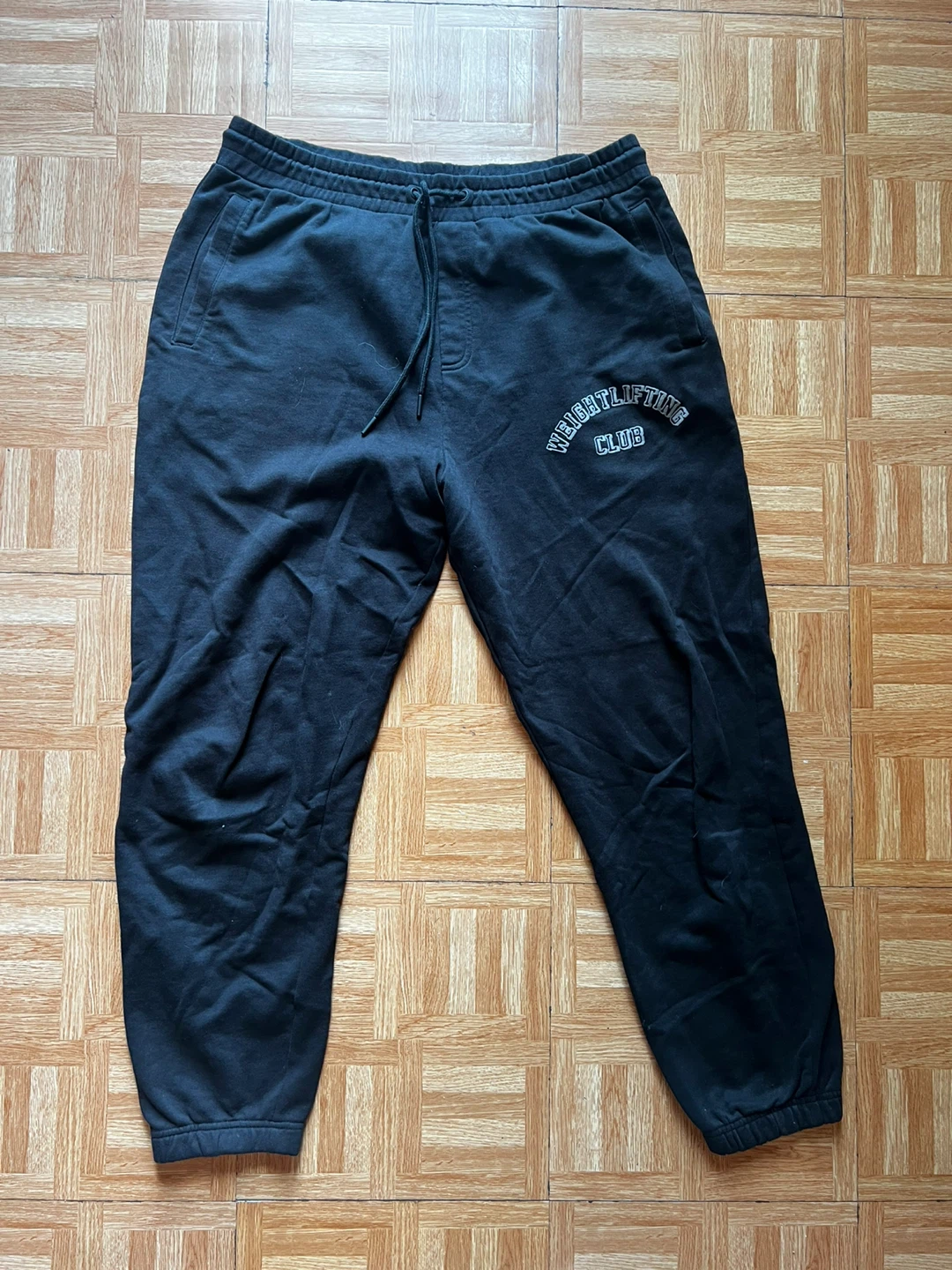 Gymshark Black Joggers Weightlifting Club