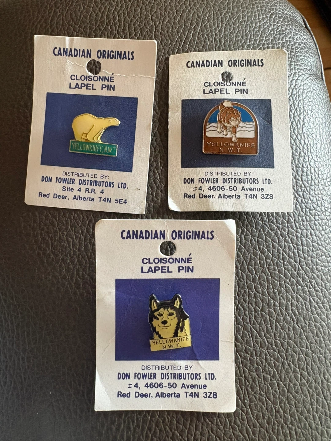 Yellowknife Pins $3 each or all for $6