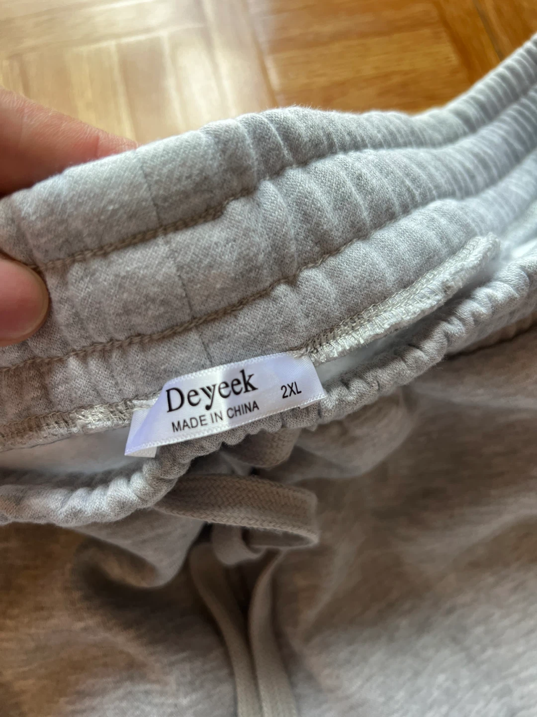 Deyeek Grey Sweatpants Size 2XL - photo 2