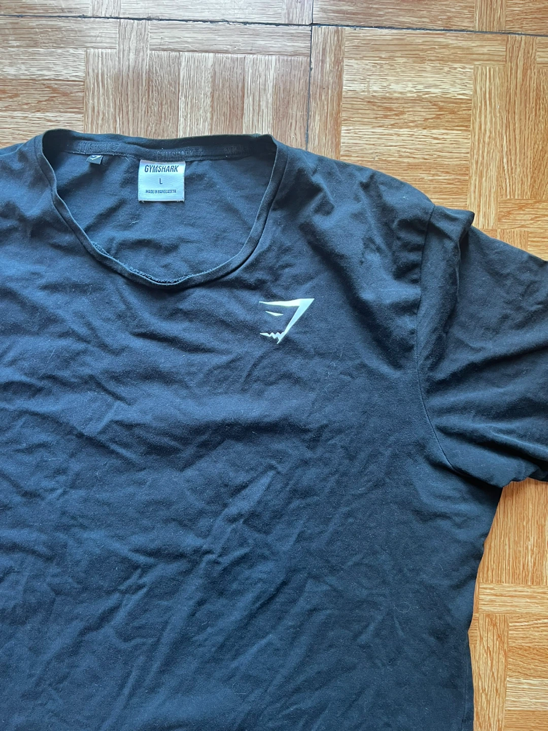 Gymshark Black T-Shirt - Size L - photo 2