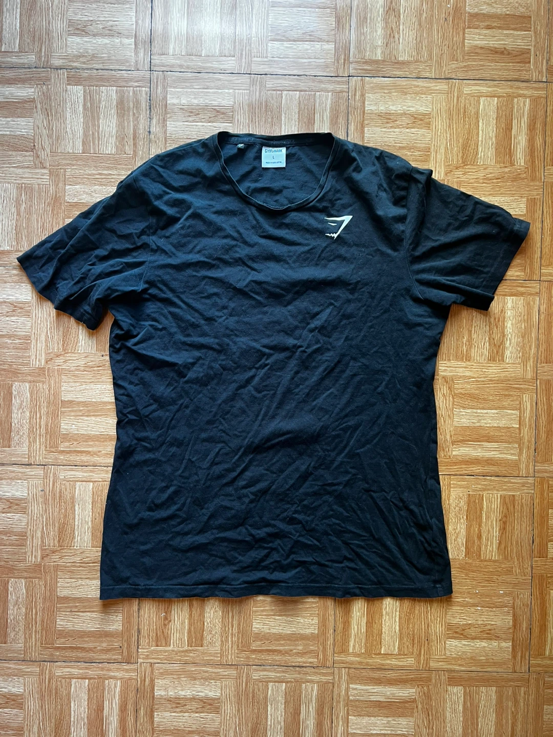 Gymshark Black T-Shirt - Size L