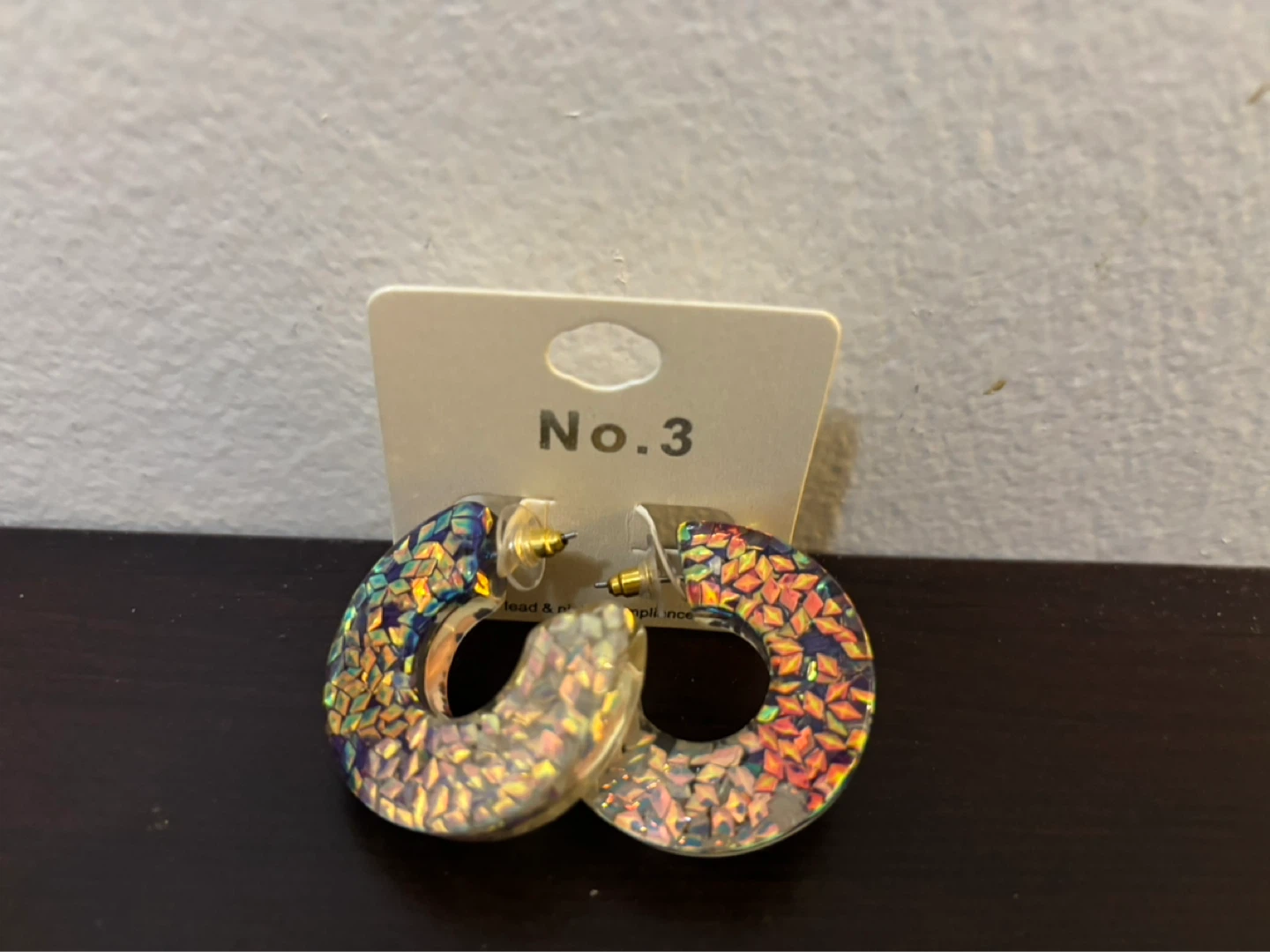 NEW- Chunky Colorful Hoop Earrings