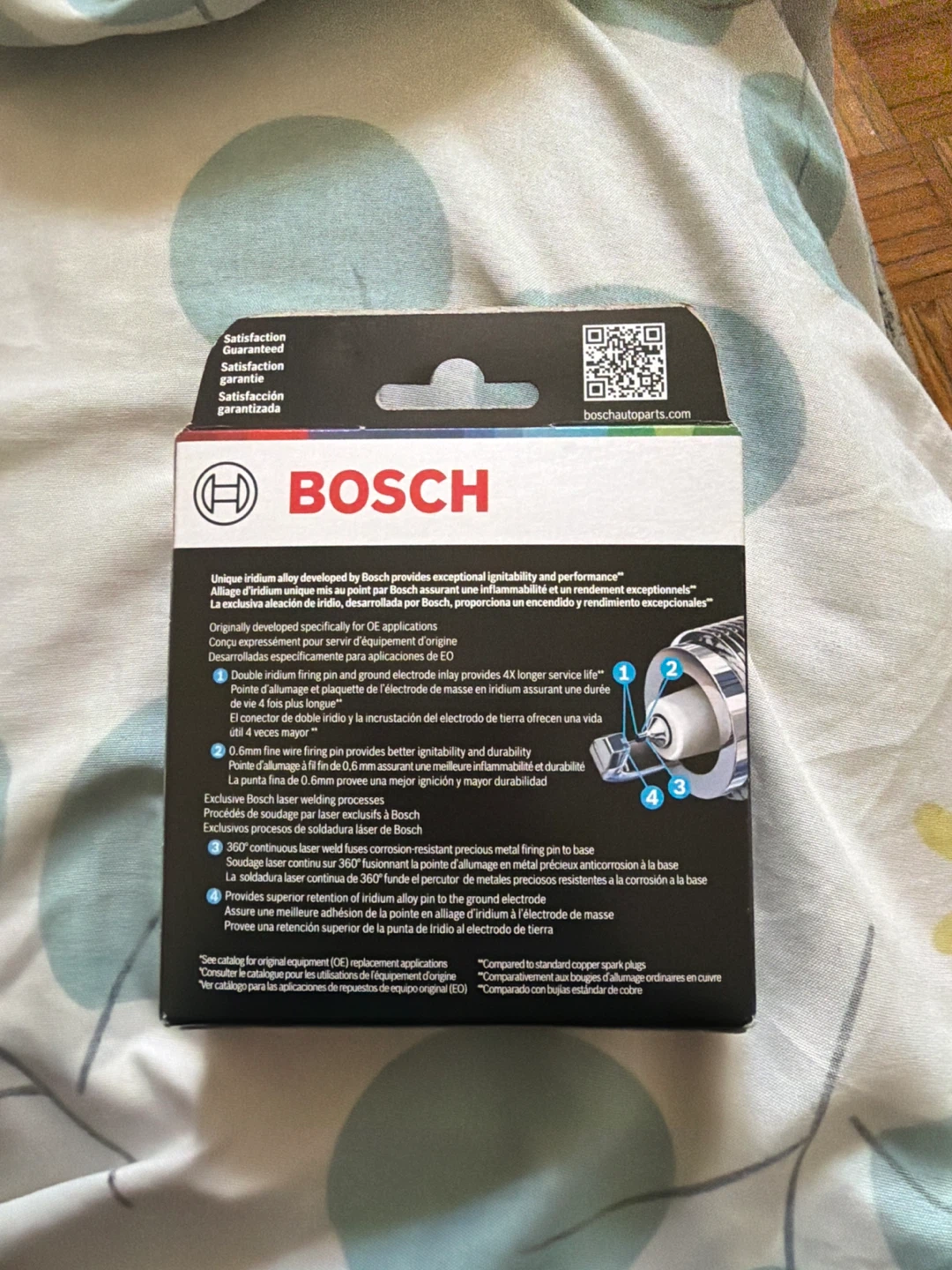 Bosch Double Iridium Spark Plugs 96321 - photo 2