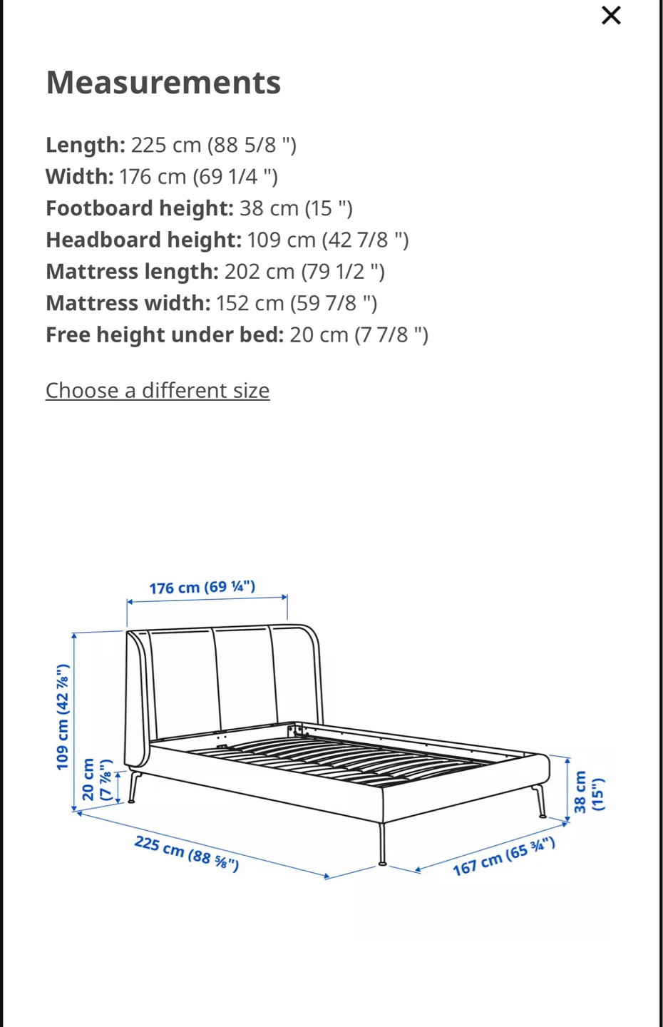 IKEA Bed Frame - photo 3