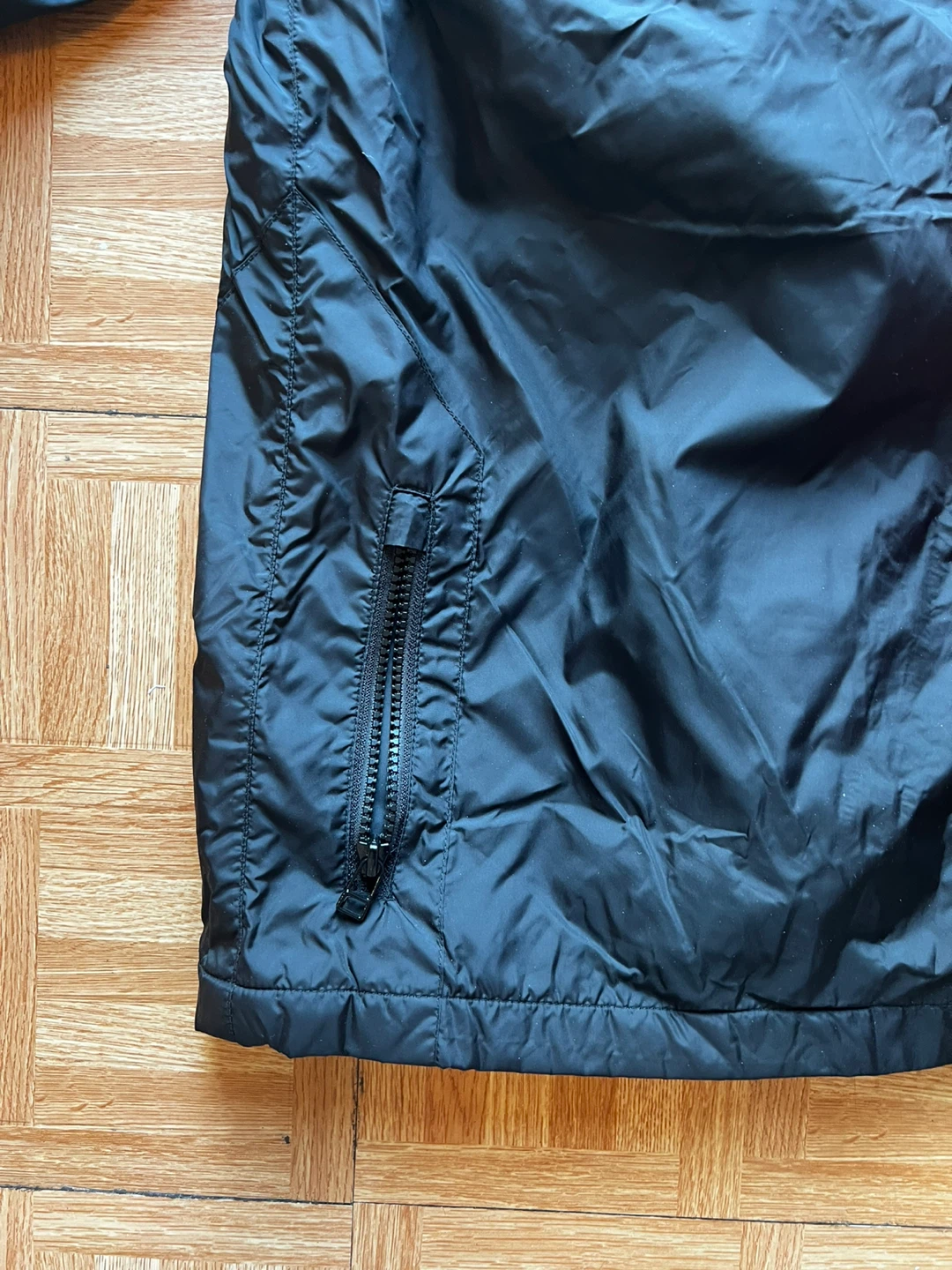 Black Scale Cotton Windbreaker - size L - photo 4