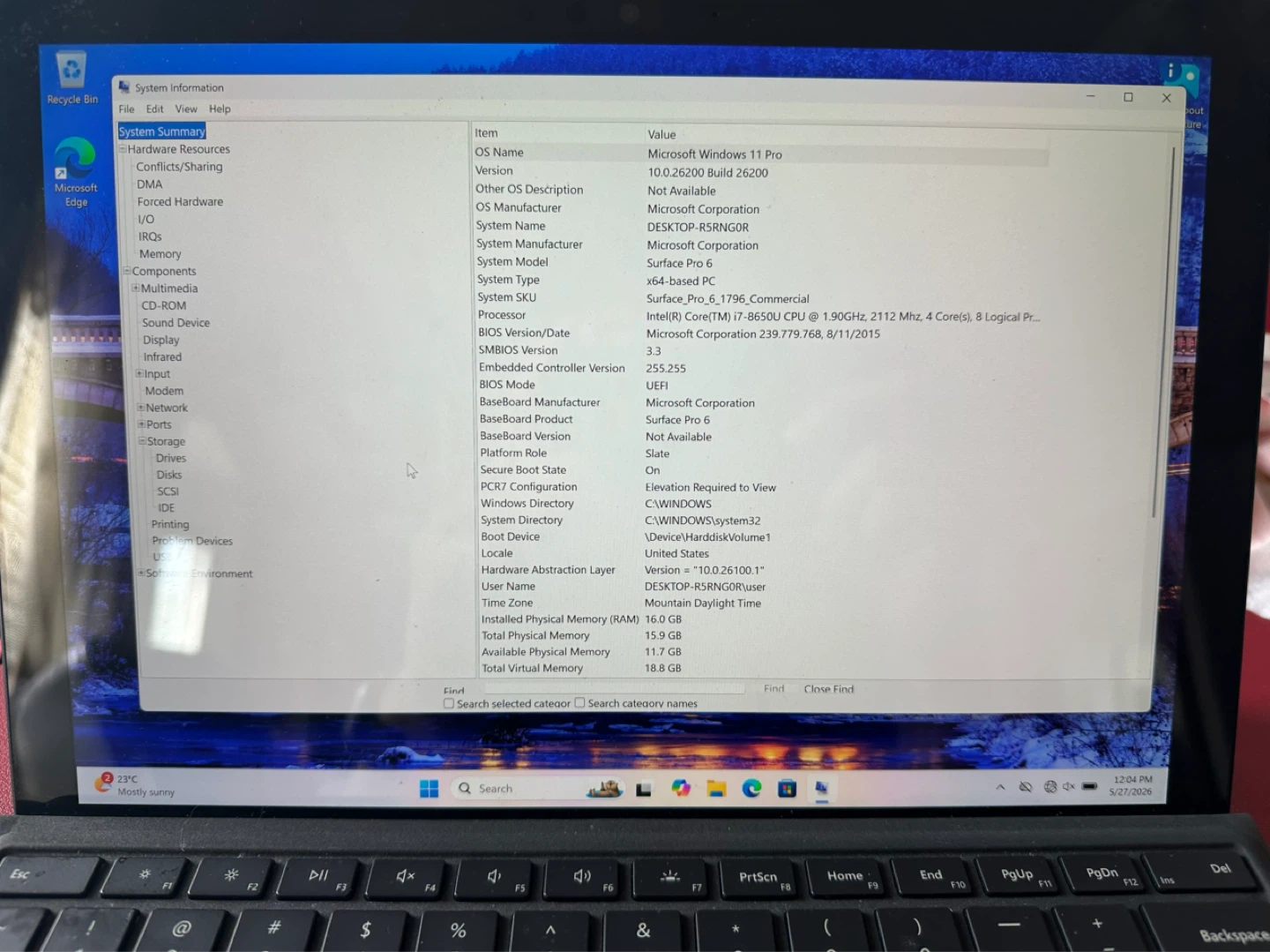 Microsoft Surface Pro 6 128GB - photo 4