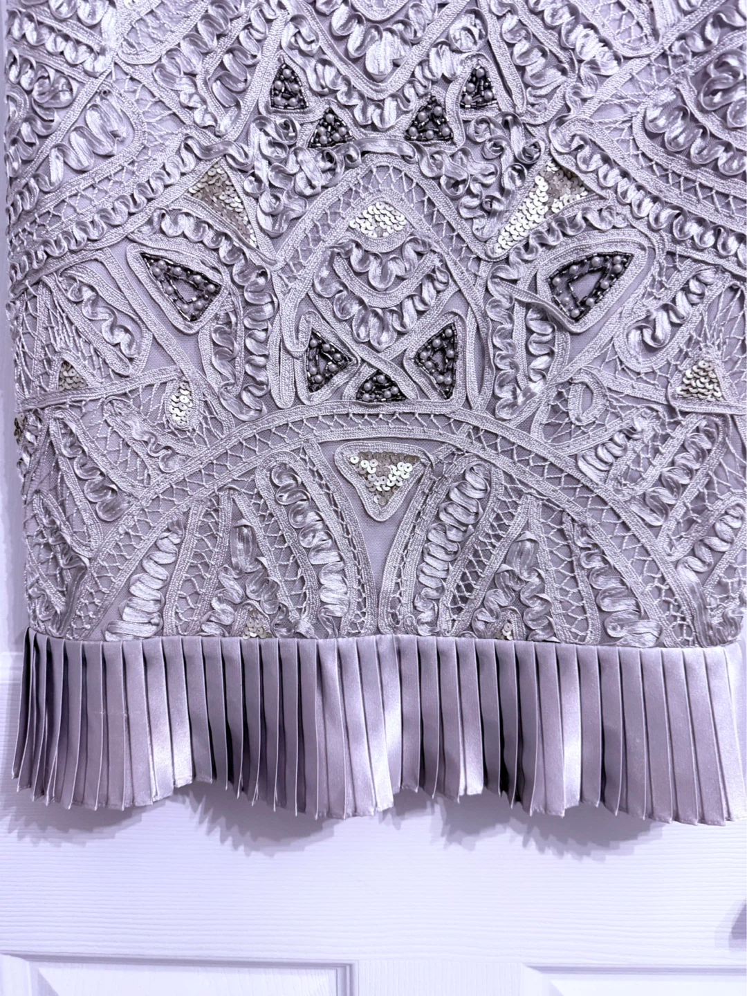 Sue Wong Nocturne Beaded Flapper Dress Size 10 - photo 5