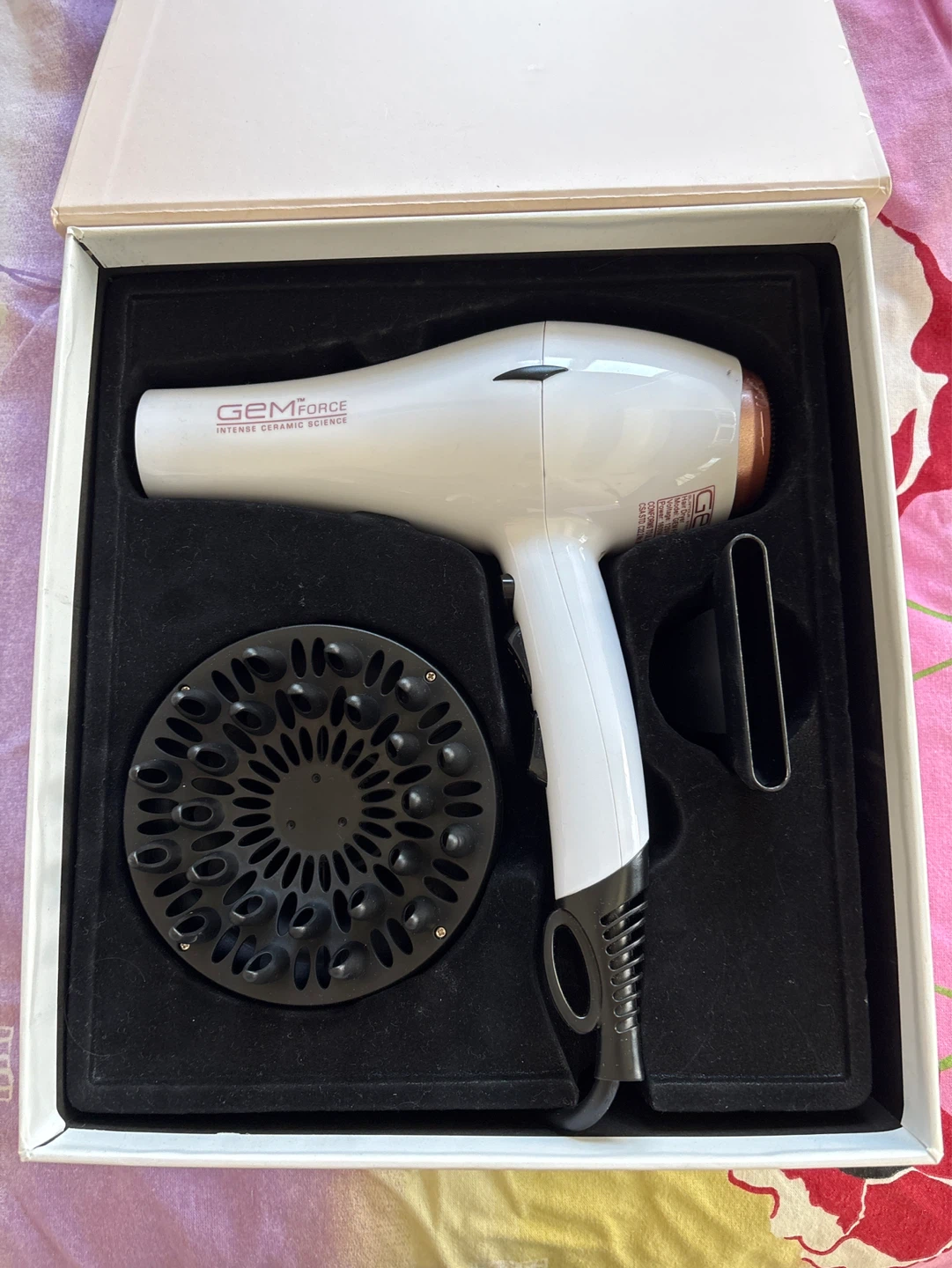 Gem Force Intense Ionic Ceramic Science Hair Dryer - photo 3