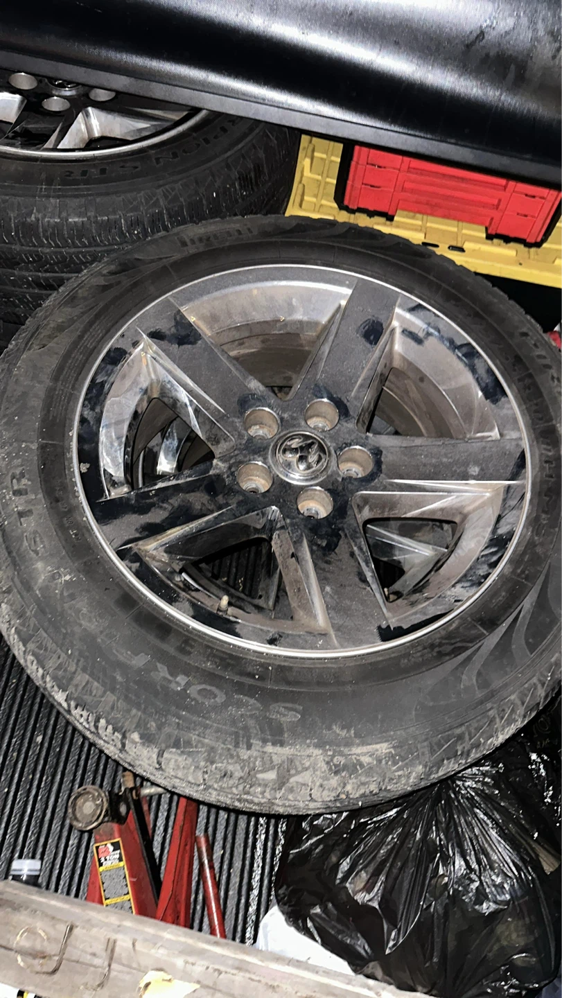 Pirelli Scorpion STR Tires with Chrome Rims