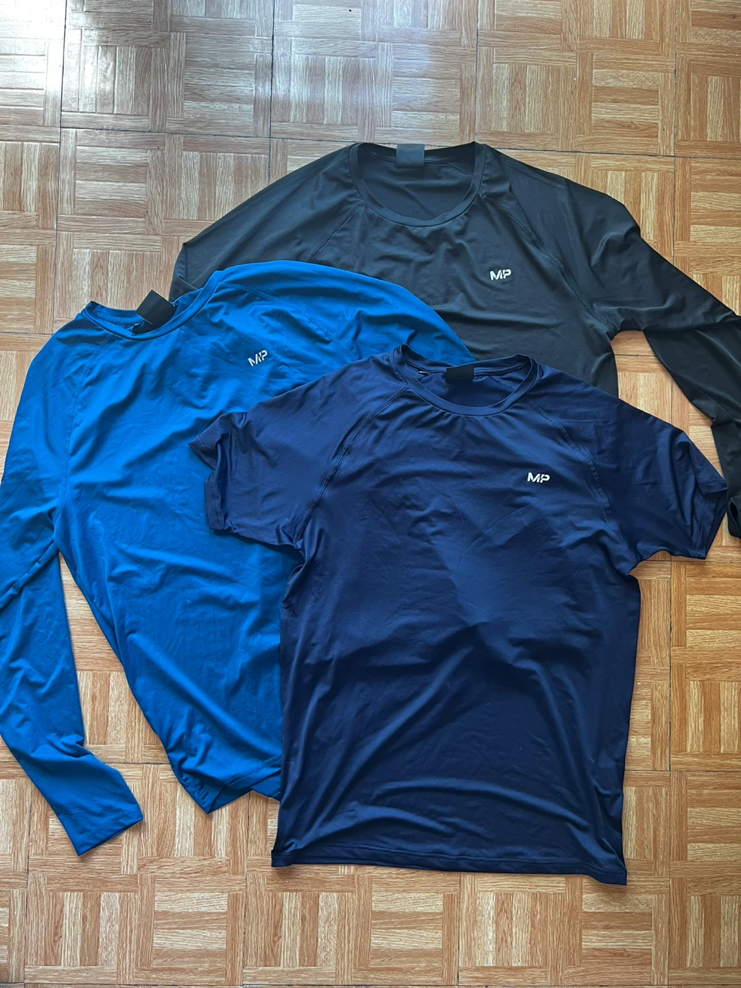 MP Activewear T-Shirts - 3 Pack (Blue, Navy, Black)