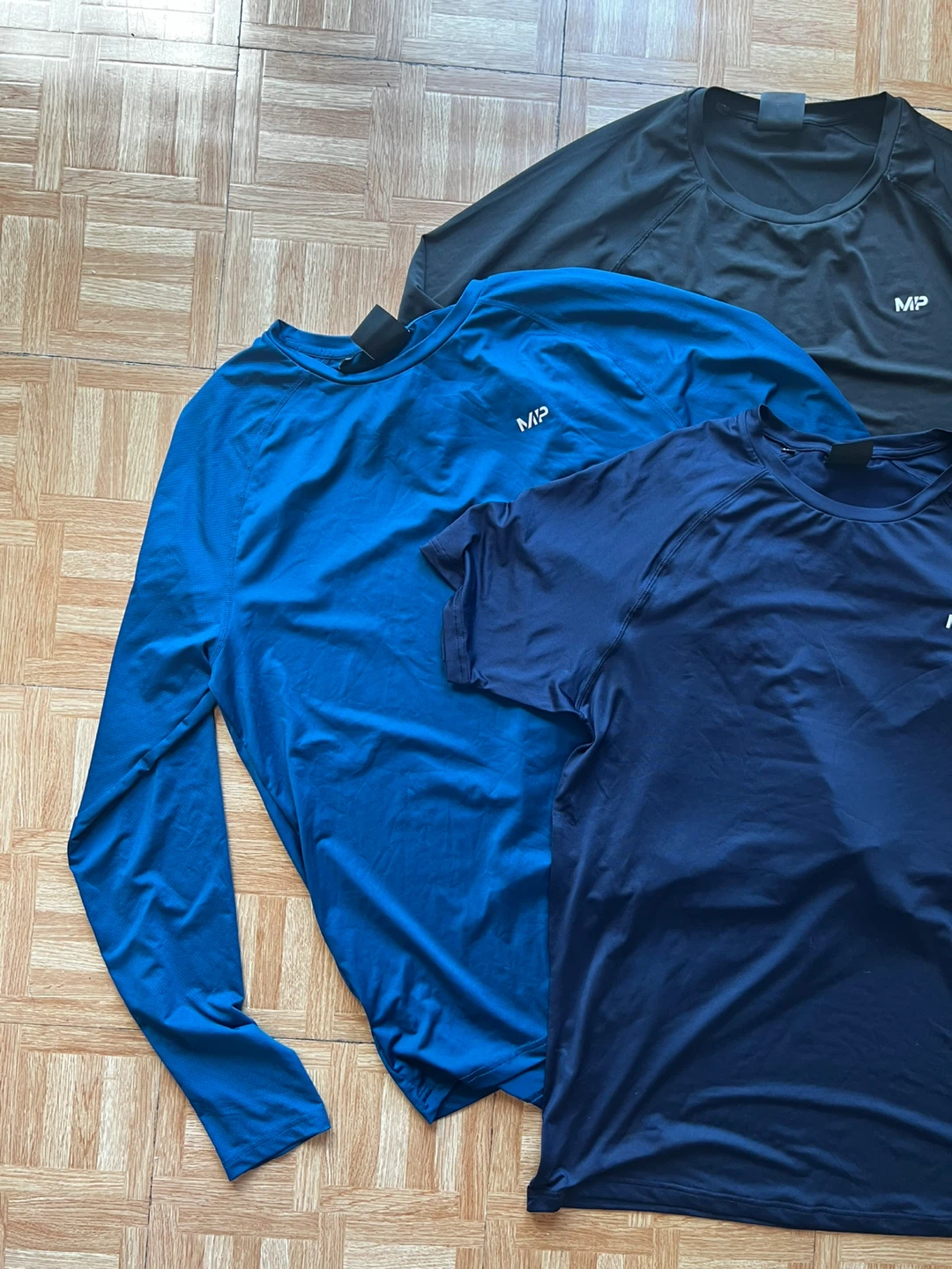 MP Activewear T-Shirts - 3 Pack (Blue, Navy, Black) - photo 2