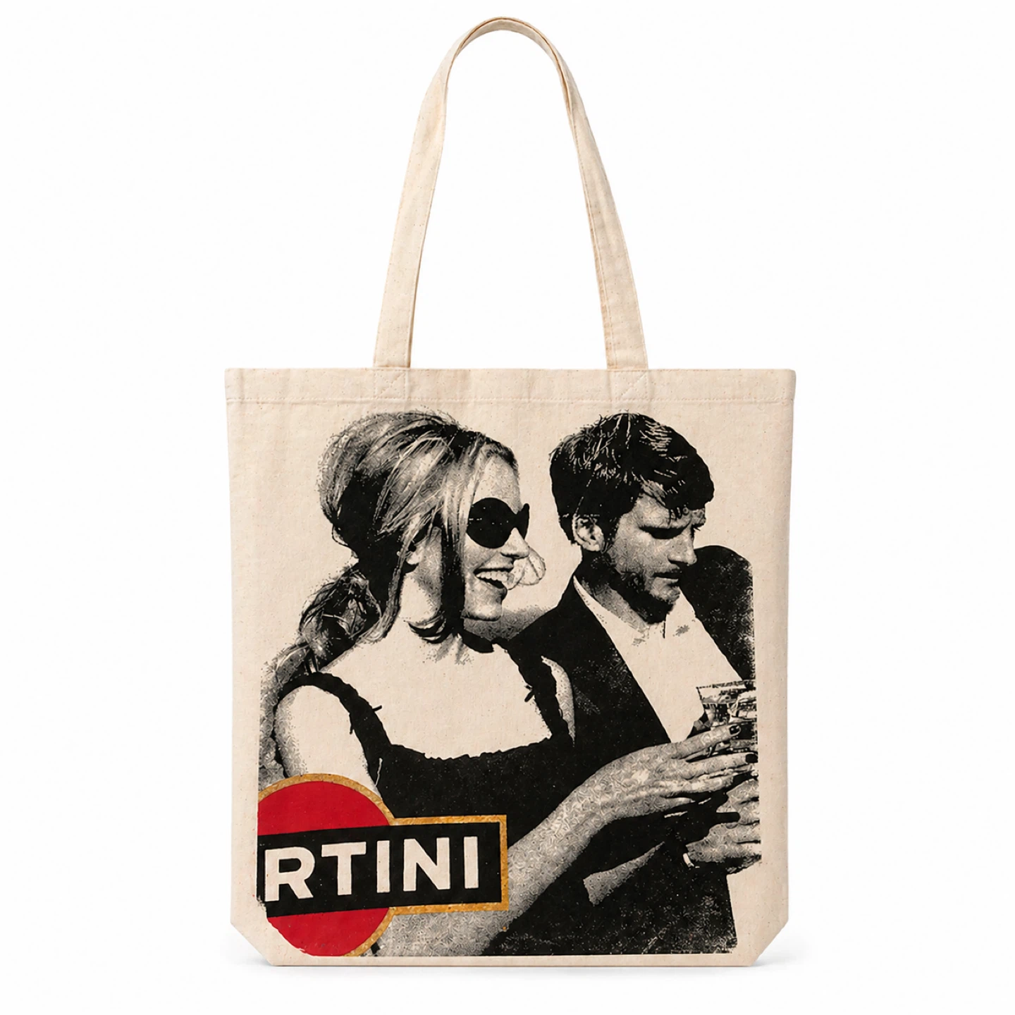 Linen tote bag