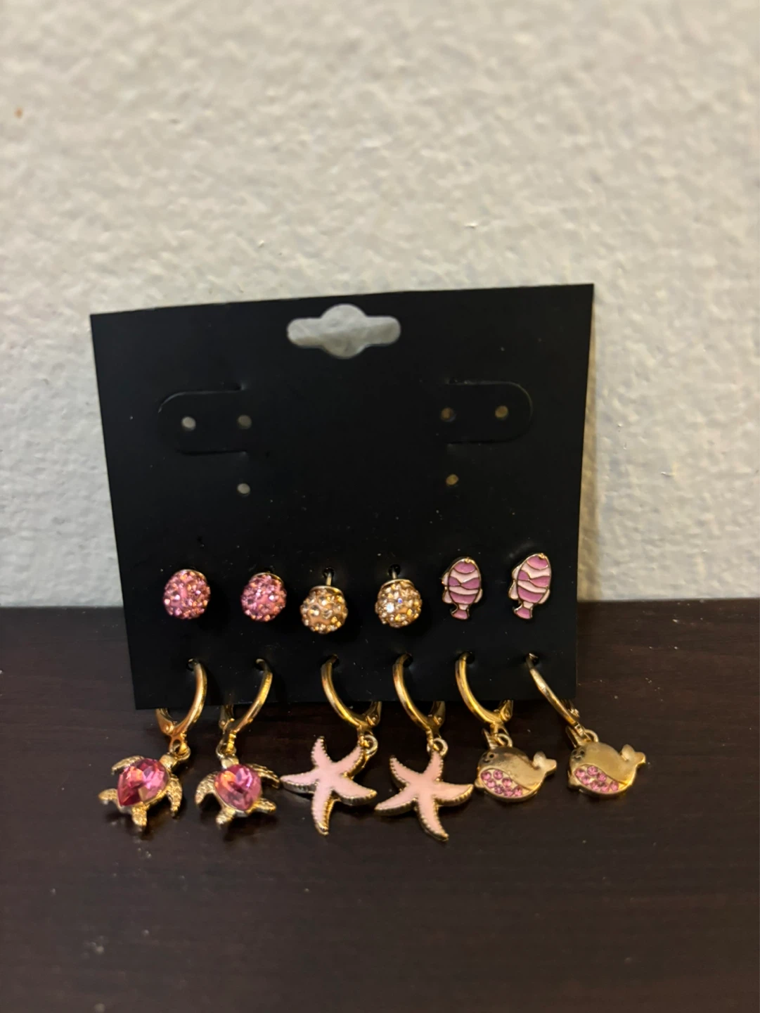 NEW-Cute Ocean Themed Earring Set