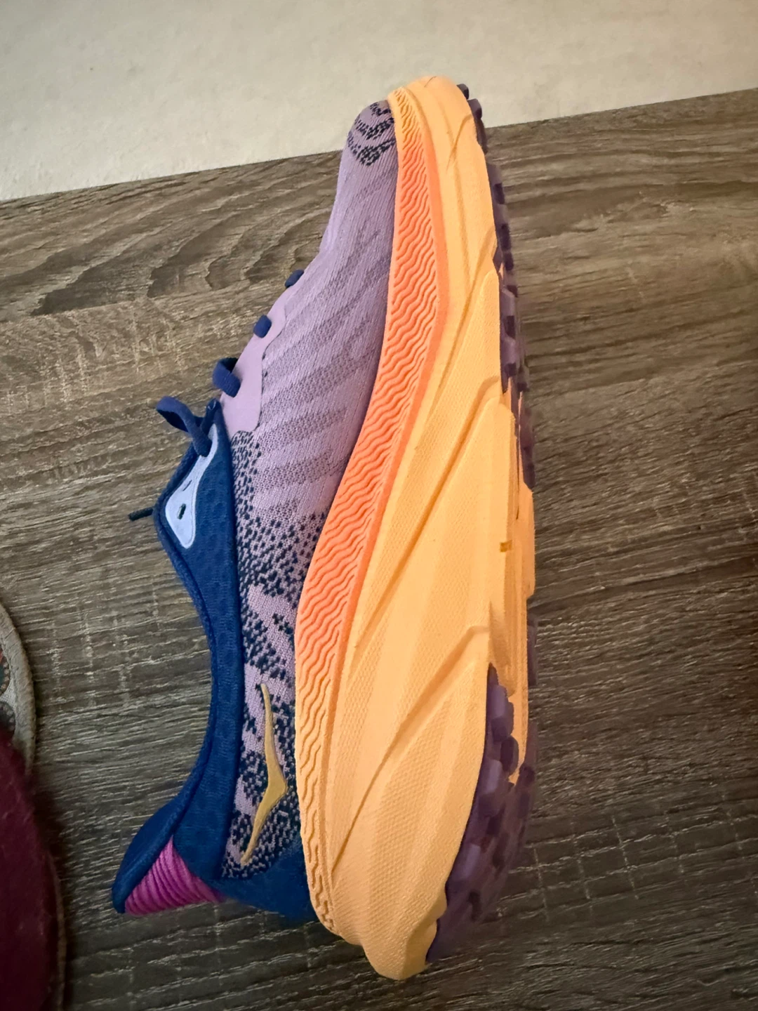 Hoka Challenger ATR 7 Running Shoes - Purple/Orange - photo 2