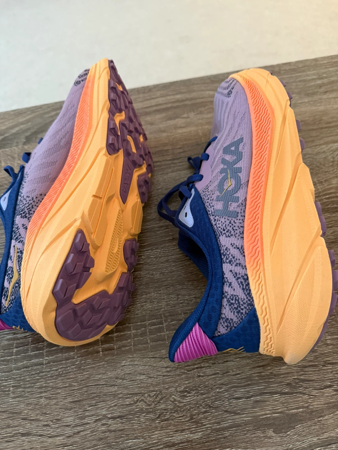 Hoka Challenger ATR 7 Running Shoes - Purple/Orange - photo 5