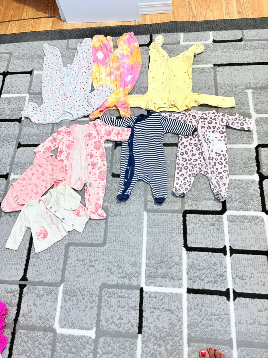 Baby Sleepers and Outfits Bundle (Multiple Brands) - photo 2