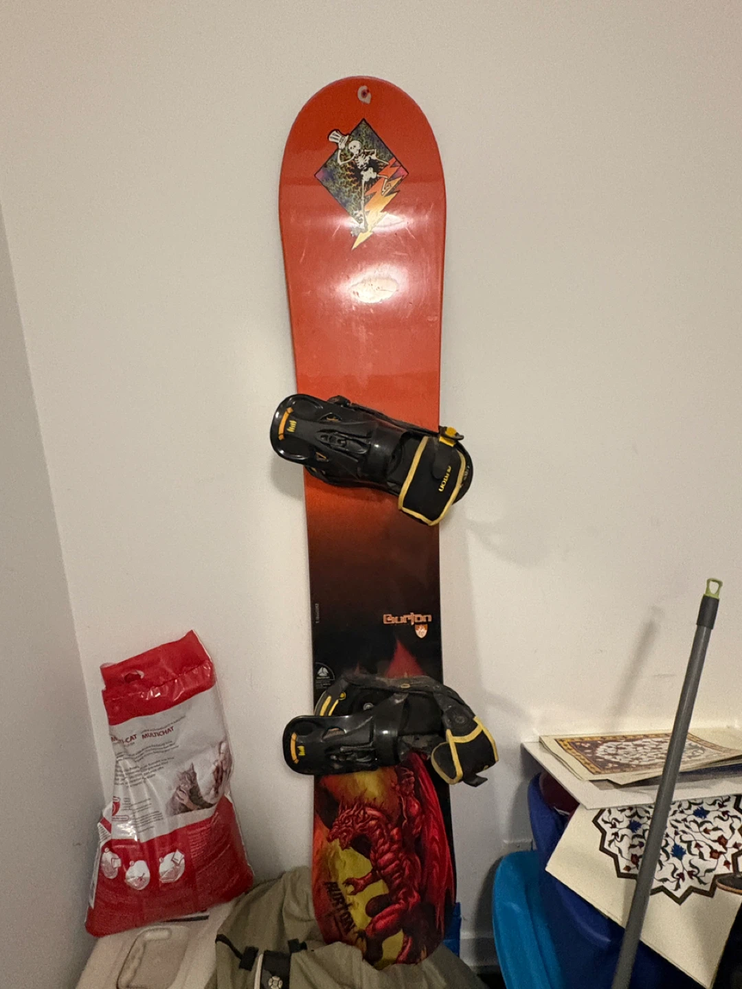 Burton Snowboard with Bindings attached - photo 2