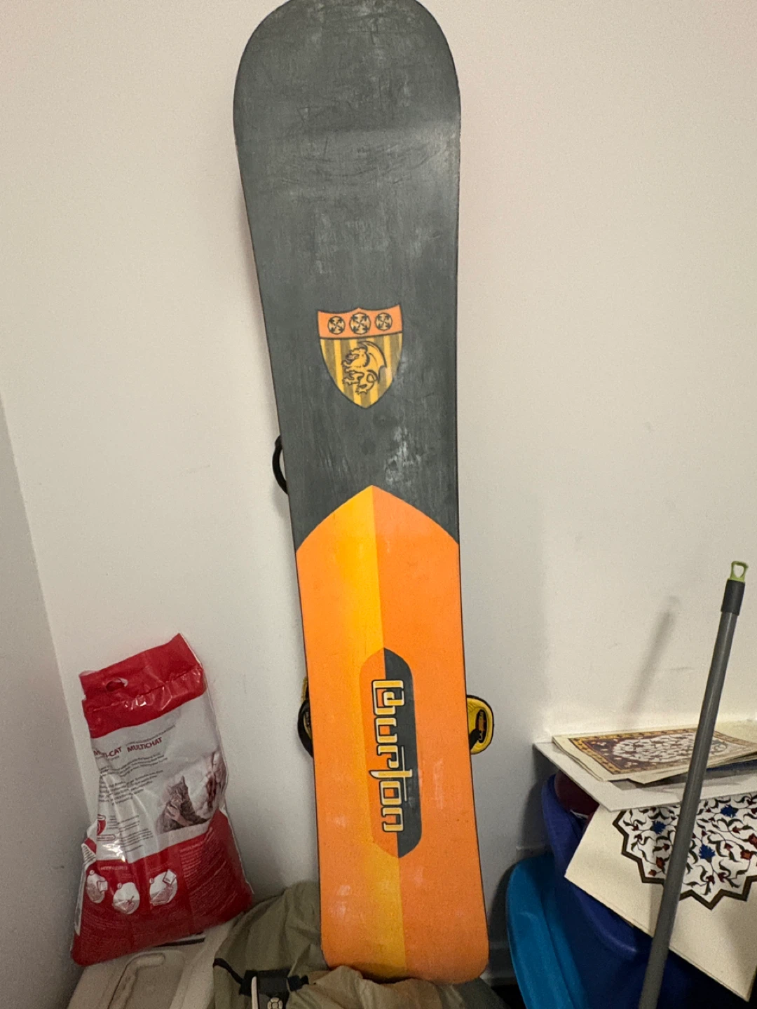 Burton Snowboard with Bindings attached - photo 3