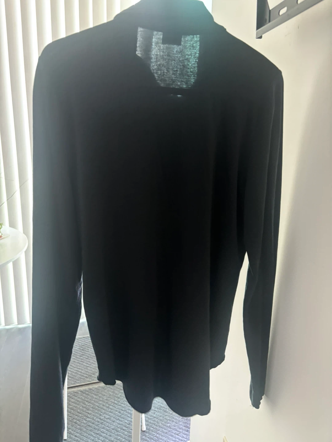 Black Button-Up Shirt - photo 3