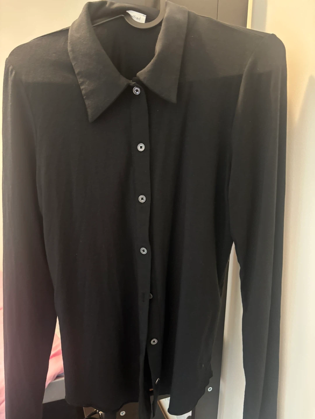 Black Button-Up Shirt