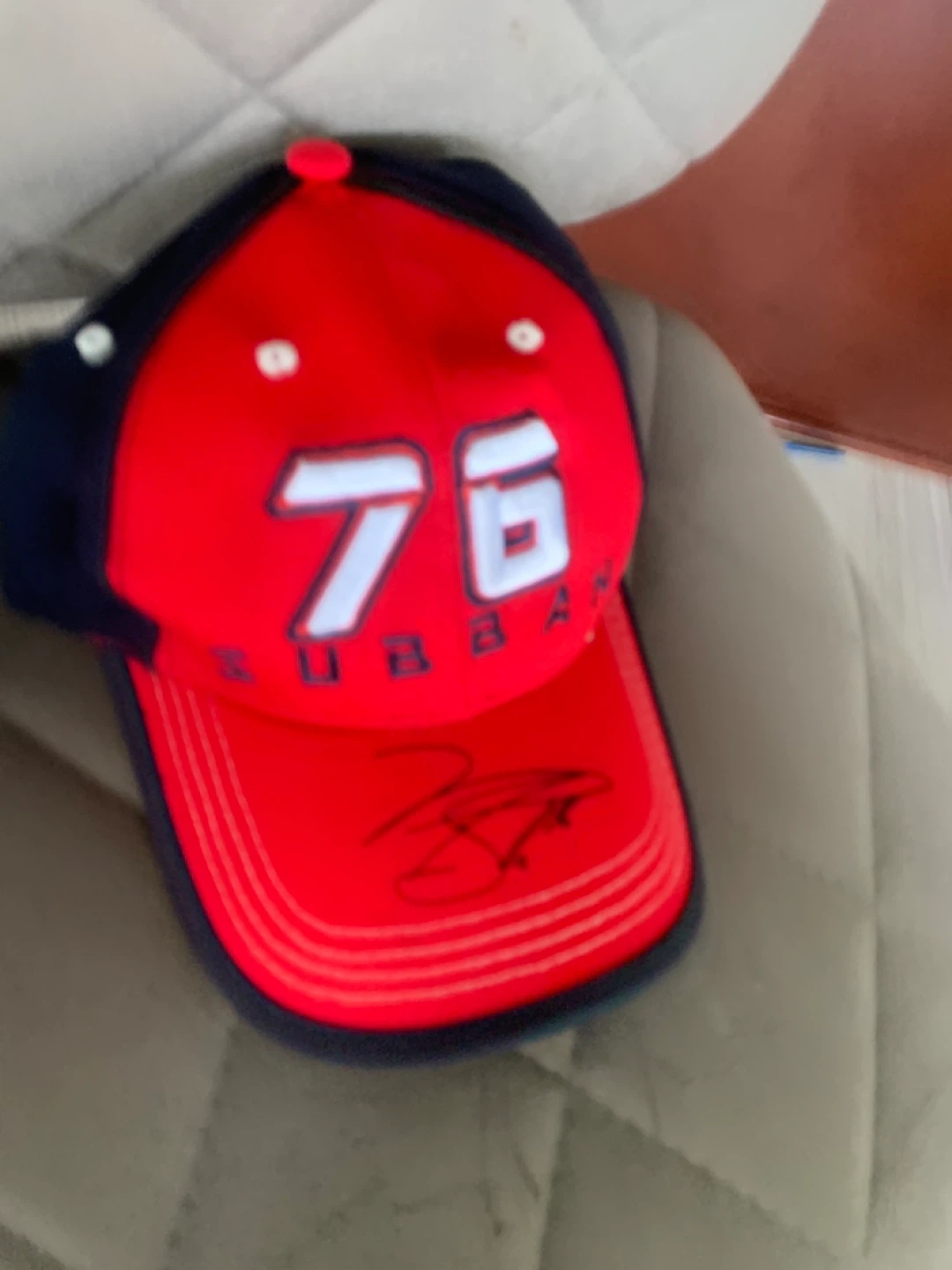 Red and Navy  Baseball Cap PK Subban