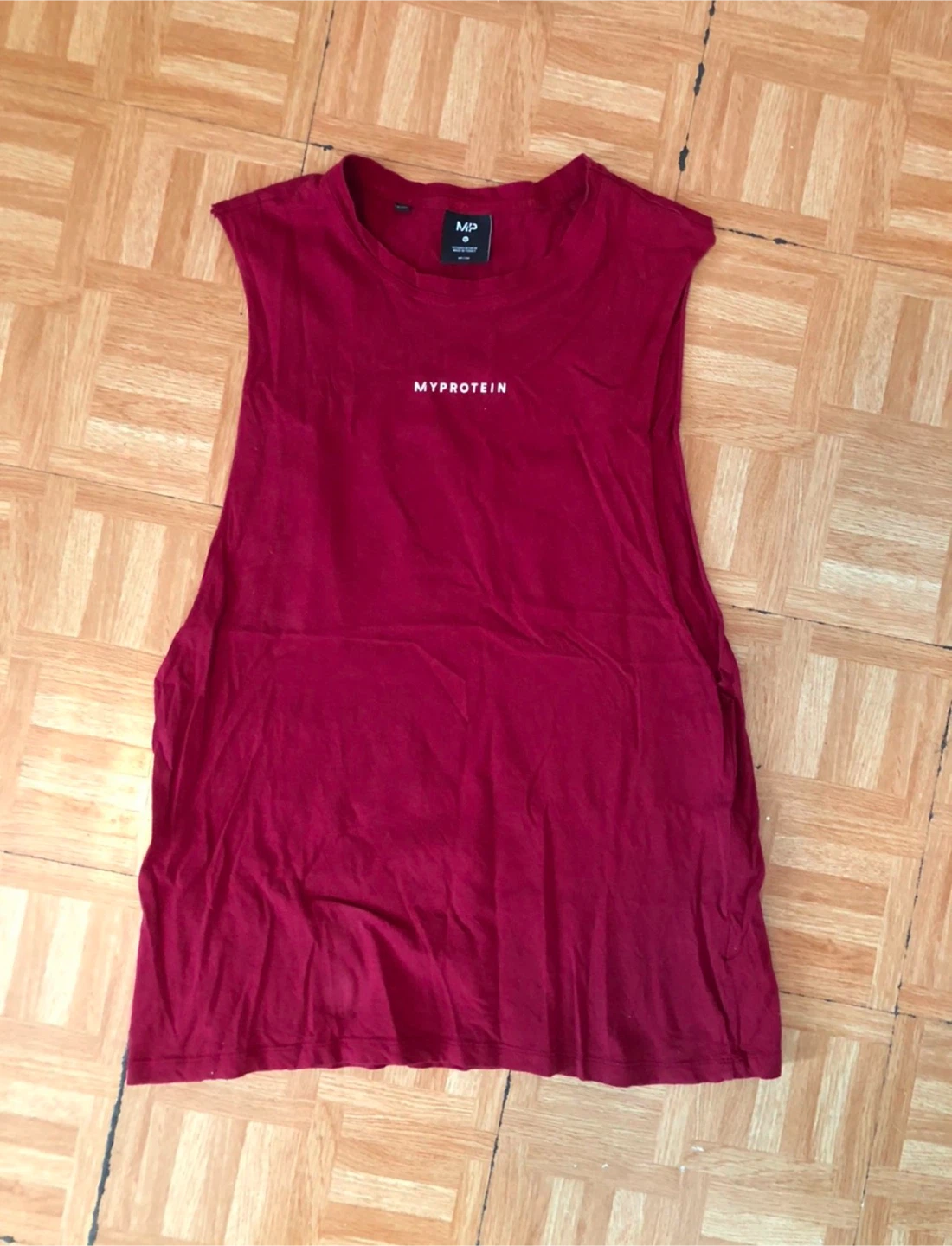 MyProtein Sleeveless T-Shirt - Red