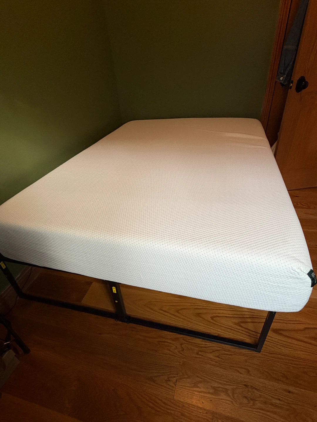 White Queen Size Mattress.