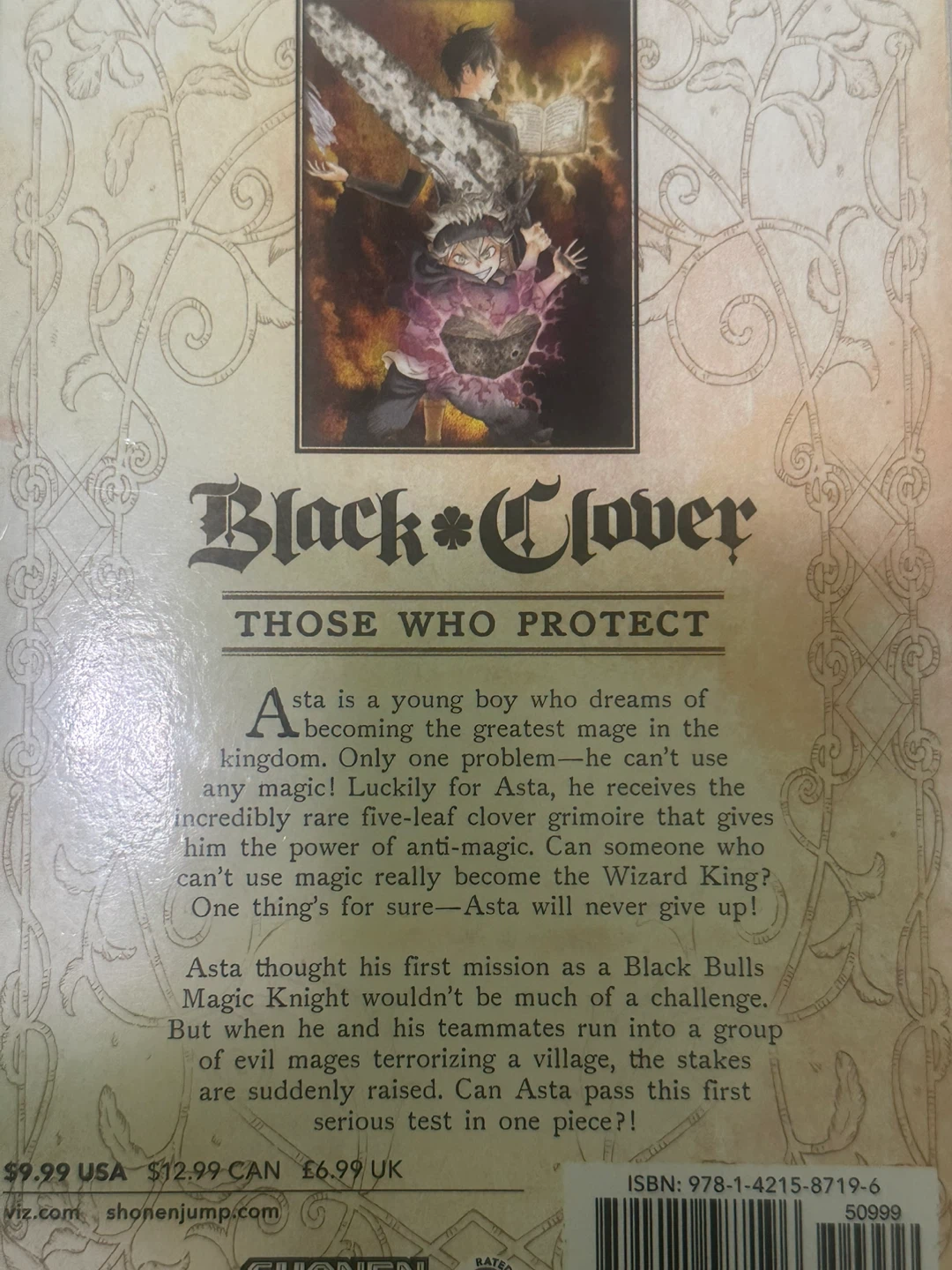 Black Clover Manga Volumes 1-5 bundle - photo 5