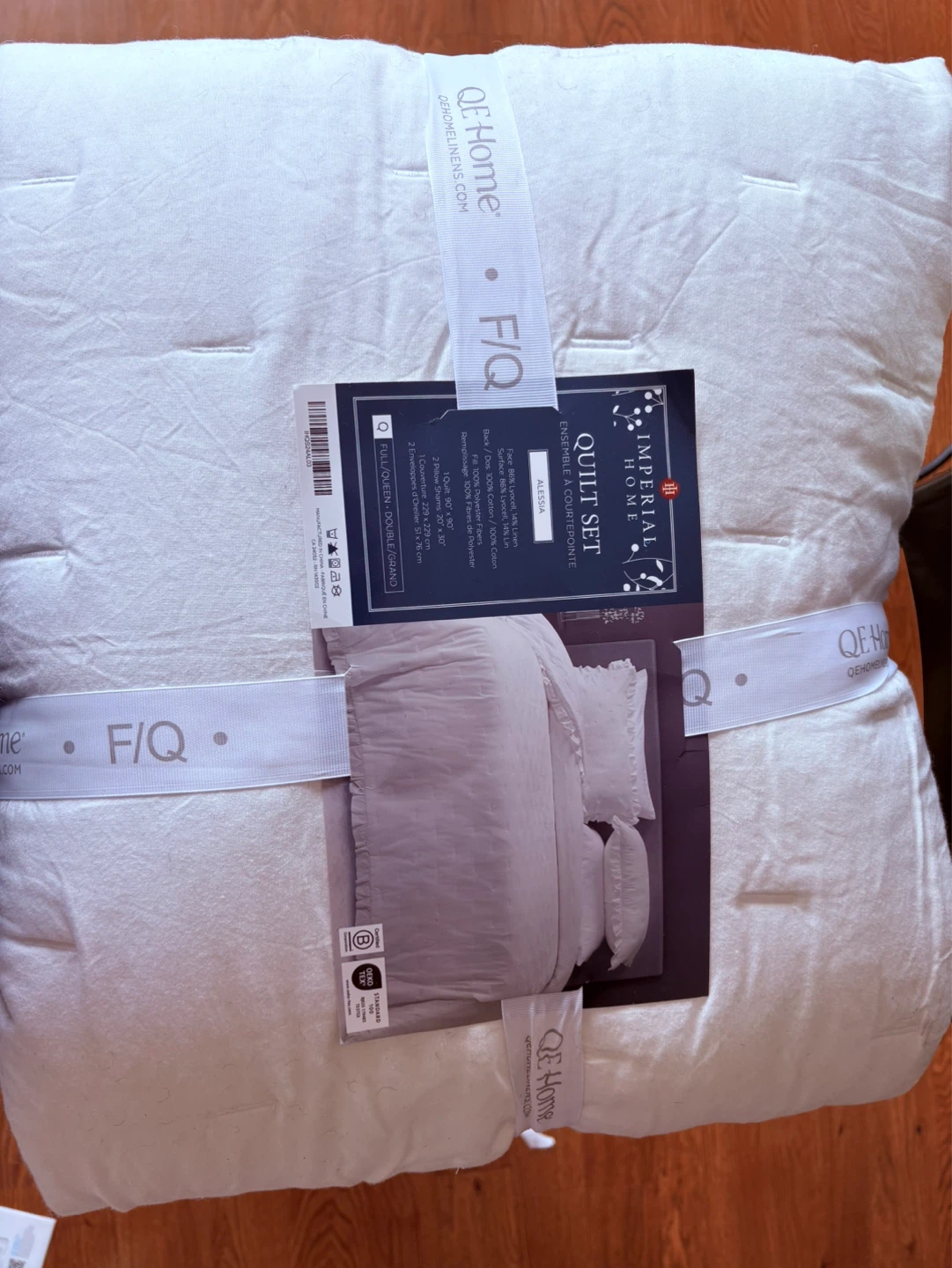 Imperial Home Quilt Set - Alessia - Full/Queen