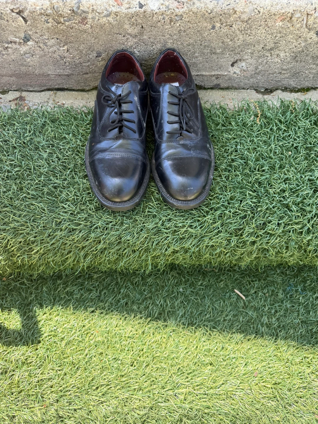Black Leather Dress Shoes - photo 2