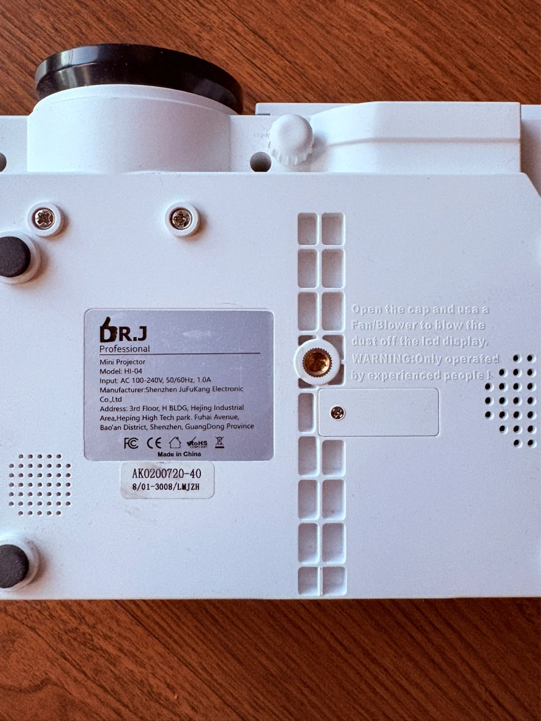BR.J Professional Mini Projector - photo 3