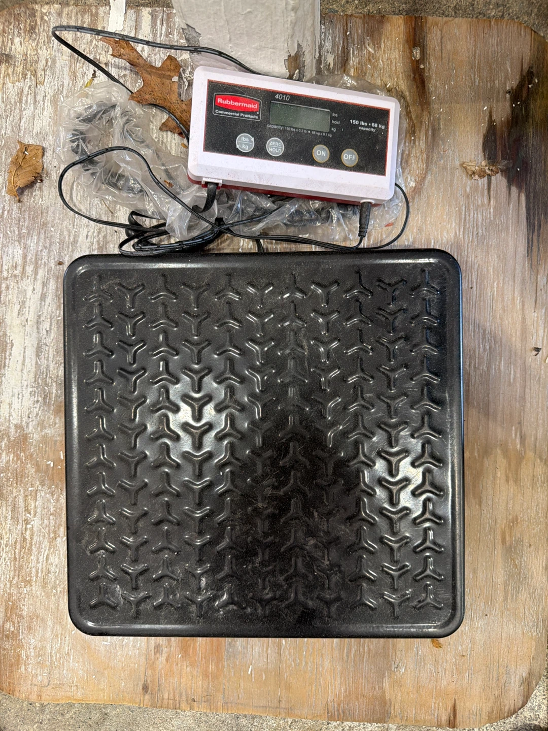 Rubbermaid Digital Utility Scale - 150 lbs x 0.2 lb