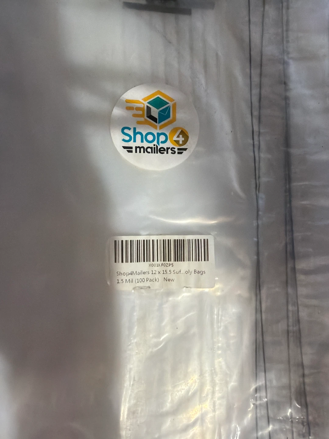Shop4Mailers 12 x 15.5 Poly Bags (100 Pack)
