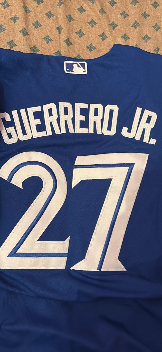 Toronto Blue Jays Vladimir Guerrero Jr. #27 Jersey XL - photo 2