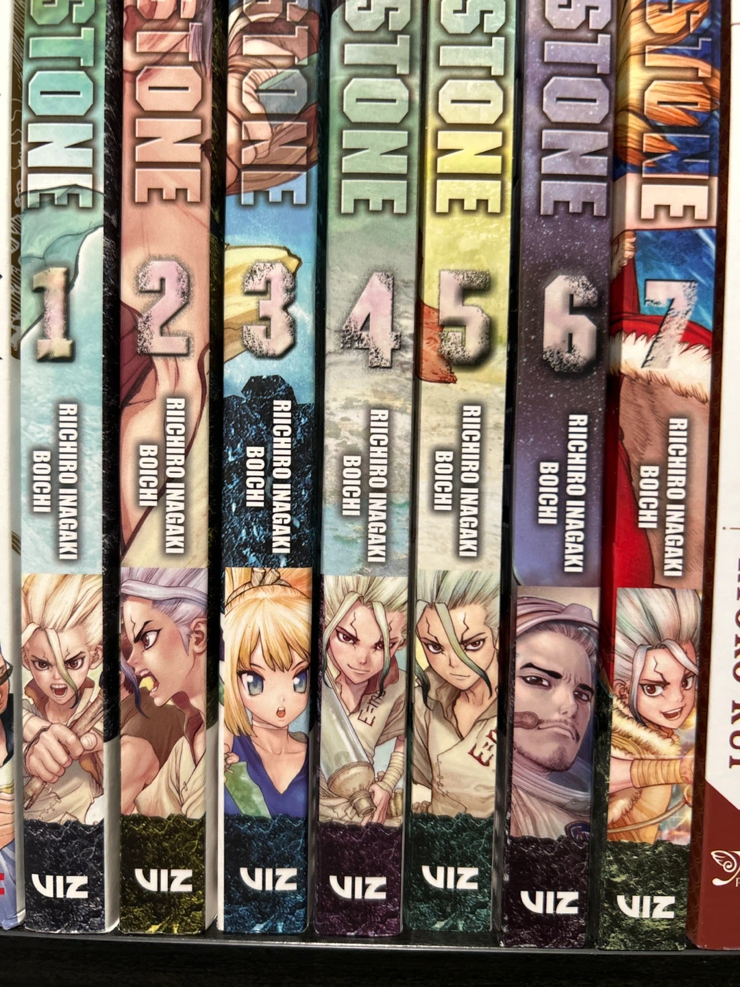 (NEGOTIABLE) Doctor Stone 1-7 Assorted Vol1 manga