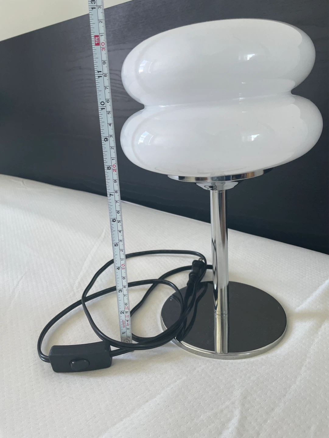 Retro Bubble Glass Table Lamp - photo 2