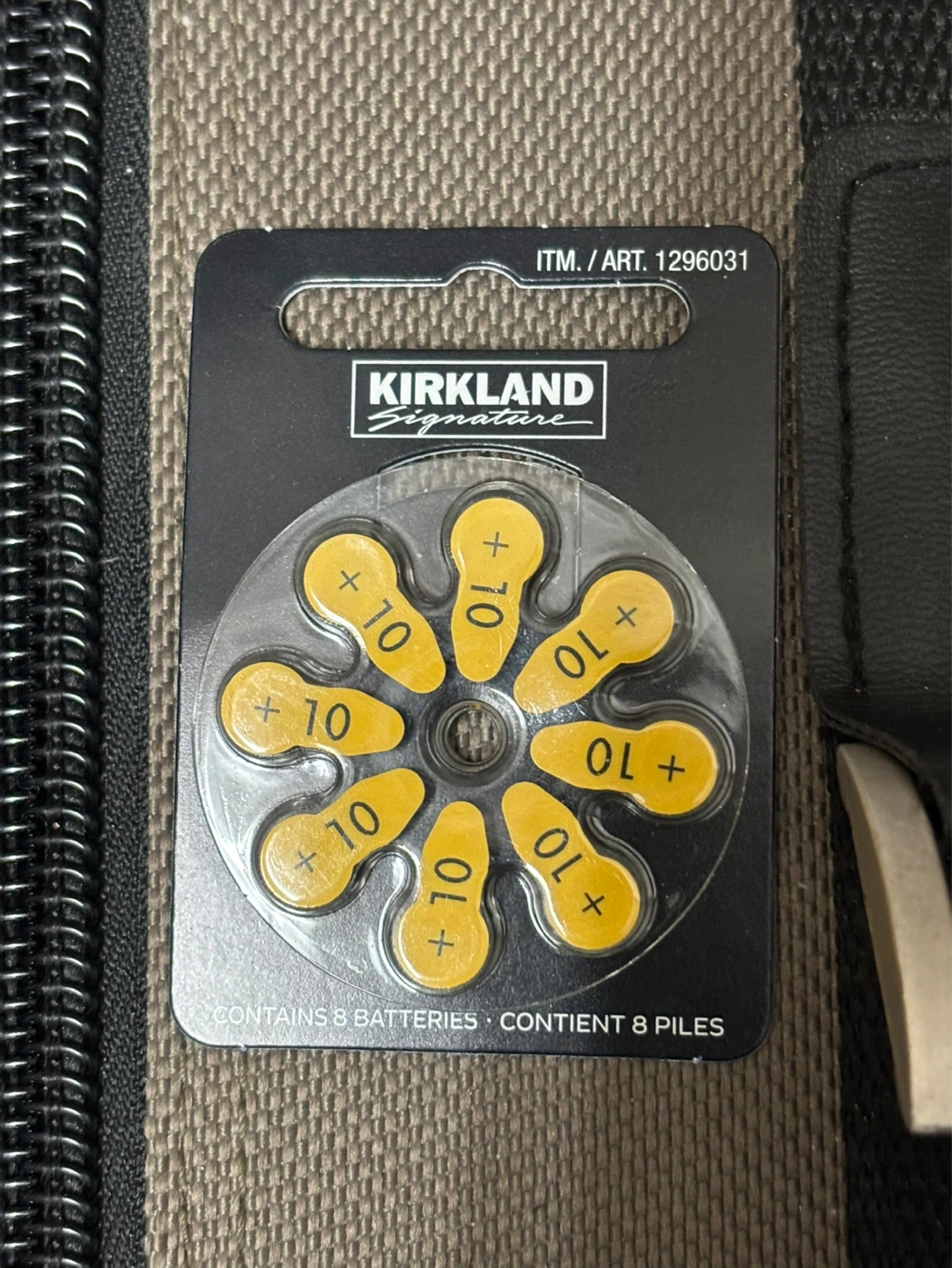 Kirkland Signature Hearing Aid Batteries Size 10