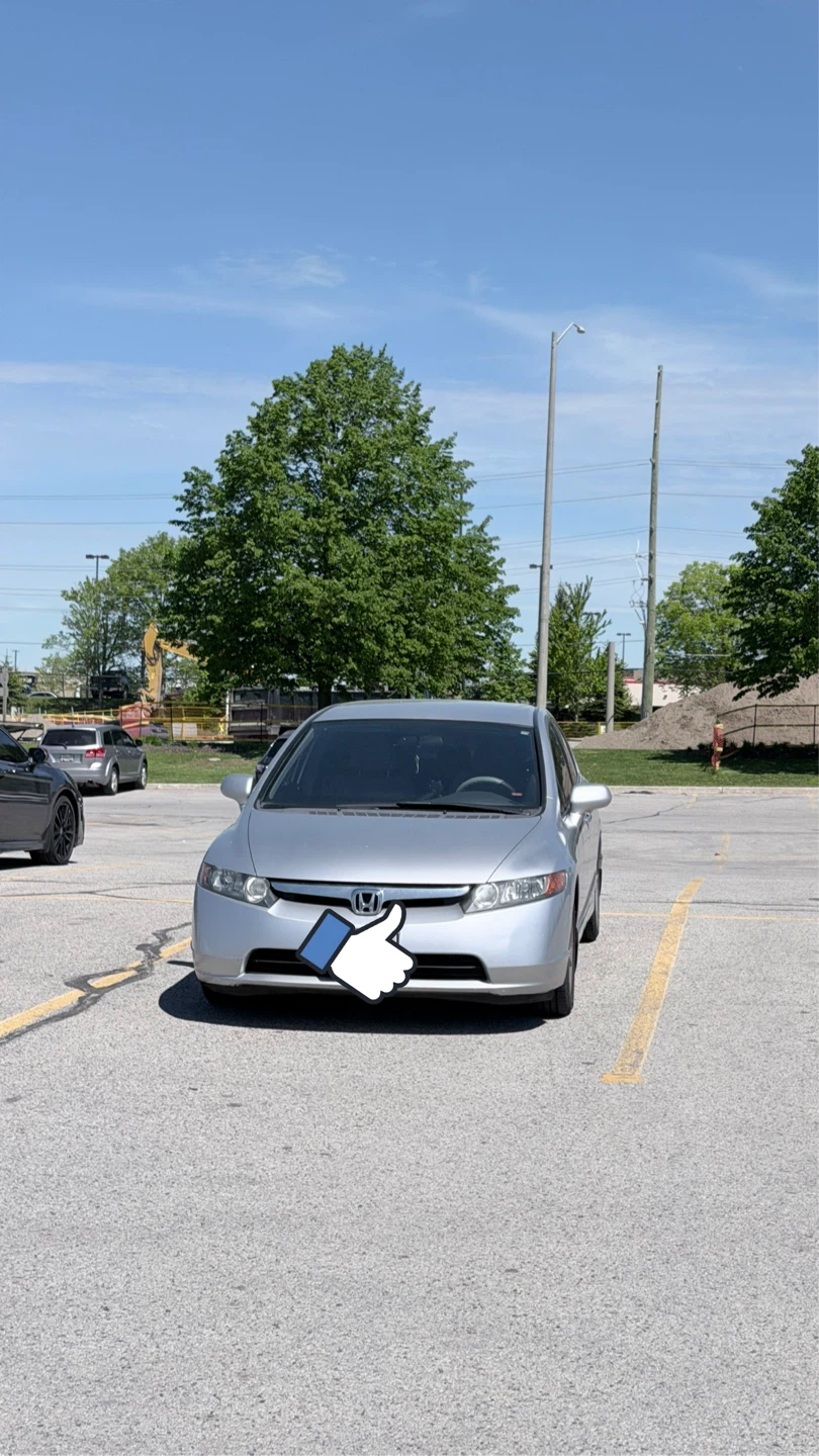 Silver Honda Civic Sedan