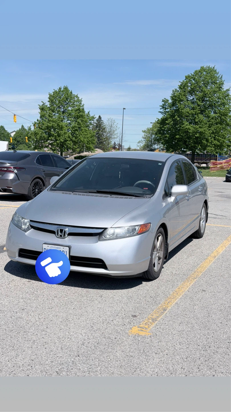 Silver Honda Civic Sedan - photo 2