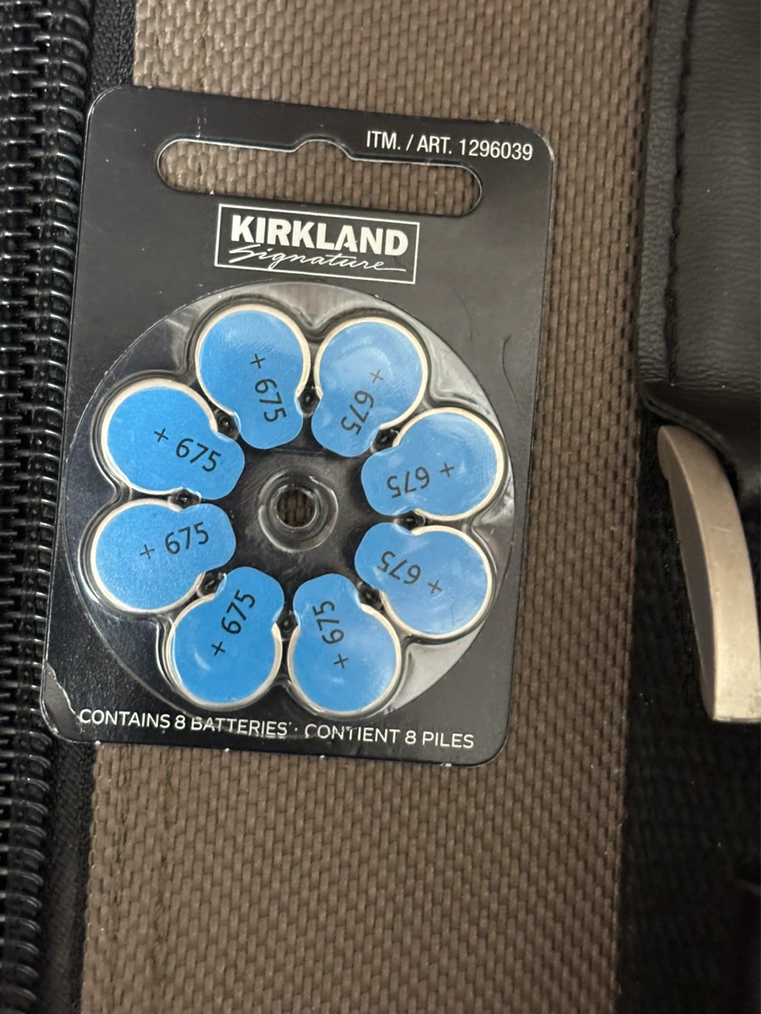 Kirkland Signature Hearing Aid Batteries Size 675