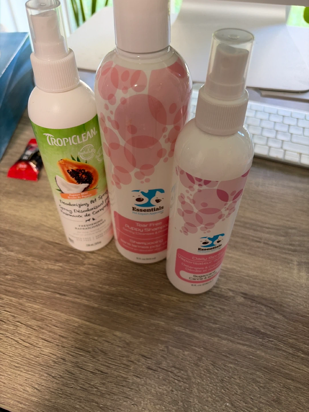 Puppy shampoo and deodorant set