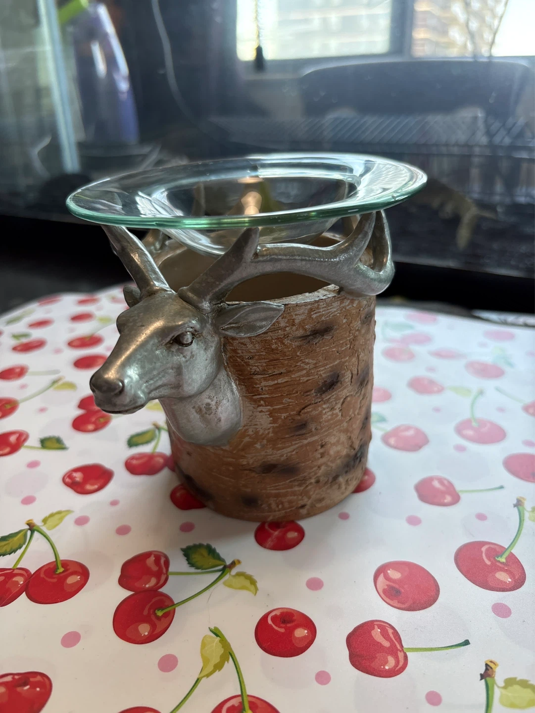 Deer Head Wax Warmer Oil Burner