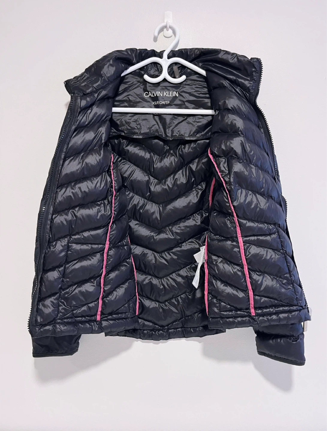 Calvin Klein Packable Down Blend Puffer Jacket XS Black - photo 3