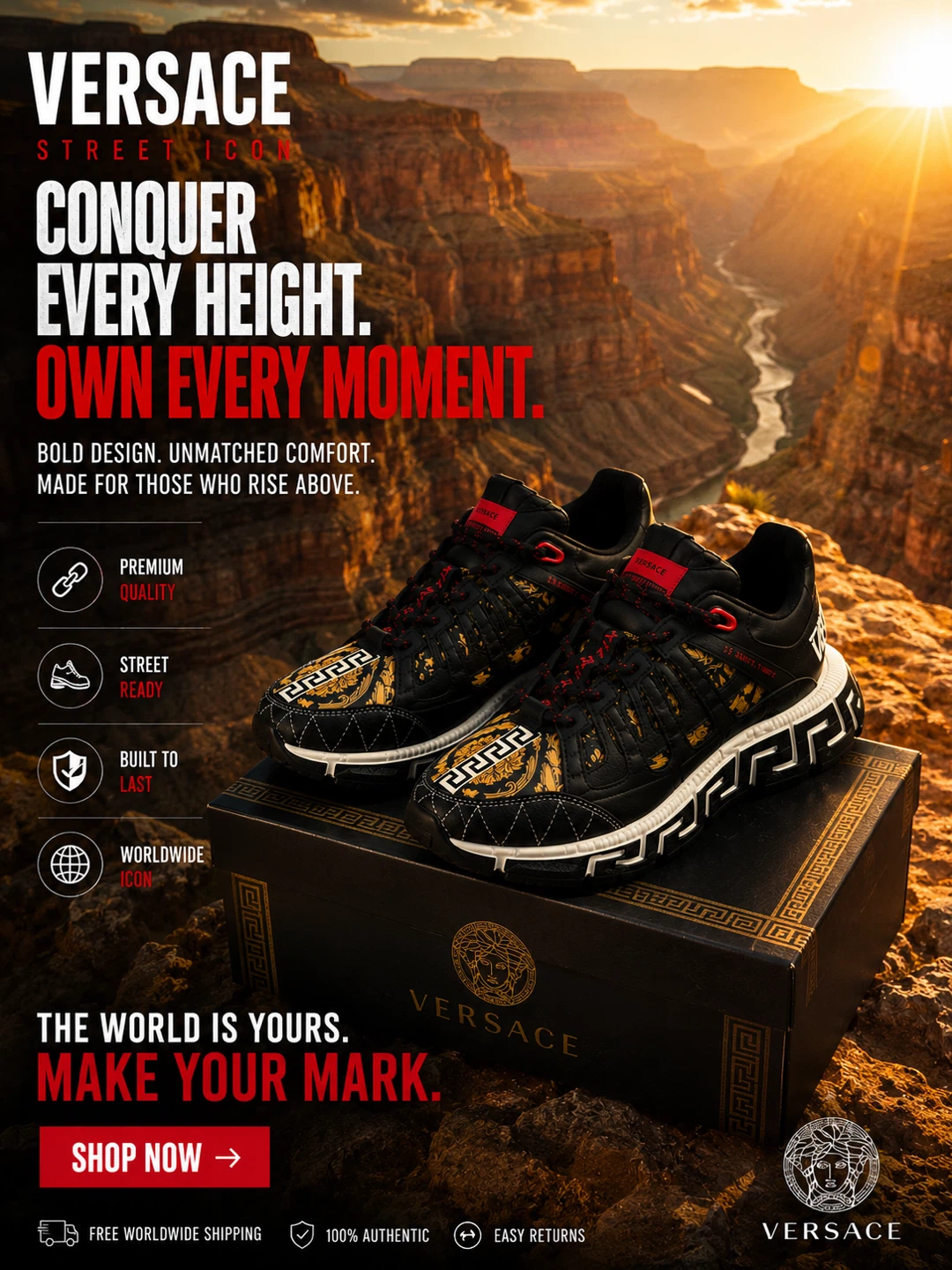 Versace Street Icon Sneakers