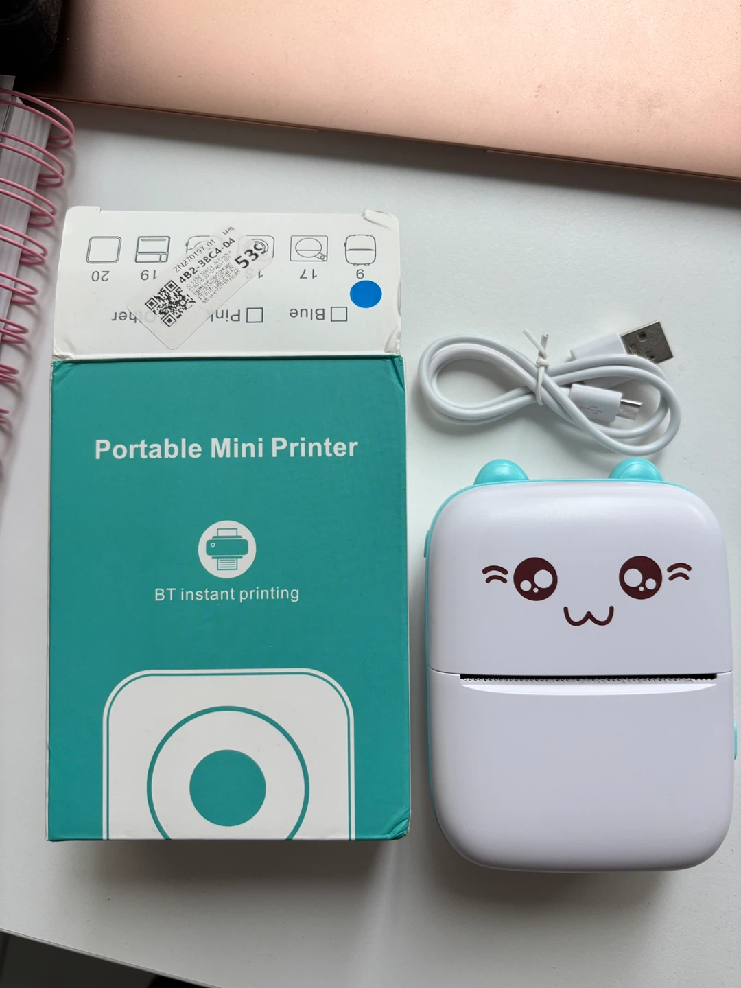 Portable Mini Printer with Bluetooth