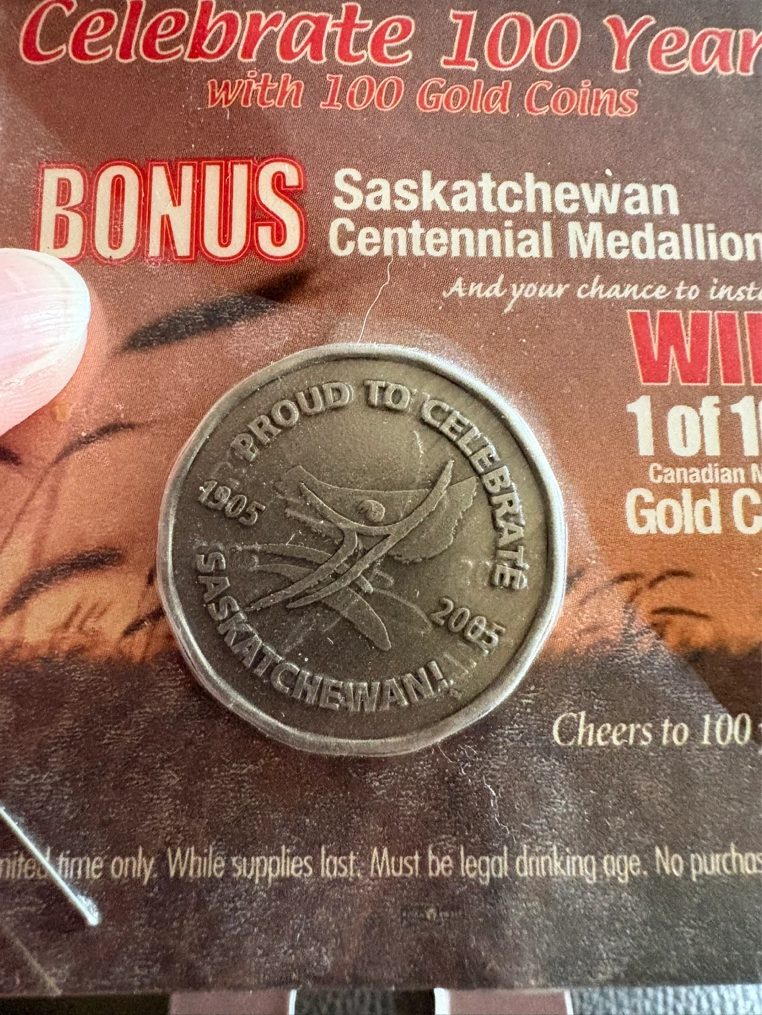 Saskatchewan 1905-2005 100th Commemorative