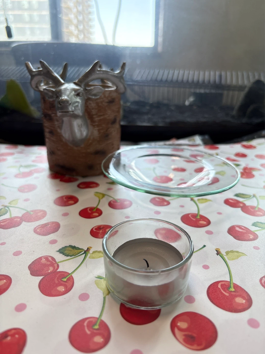 Deer Head Wax Warmer Oil Burner - photo 4