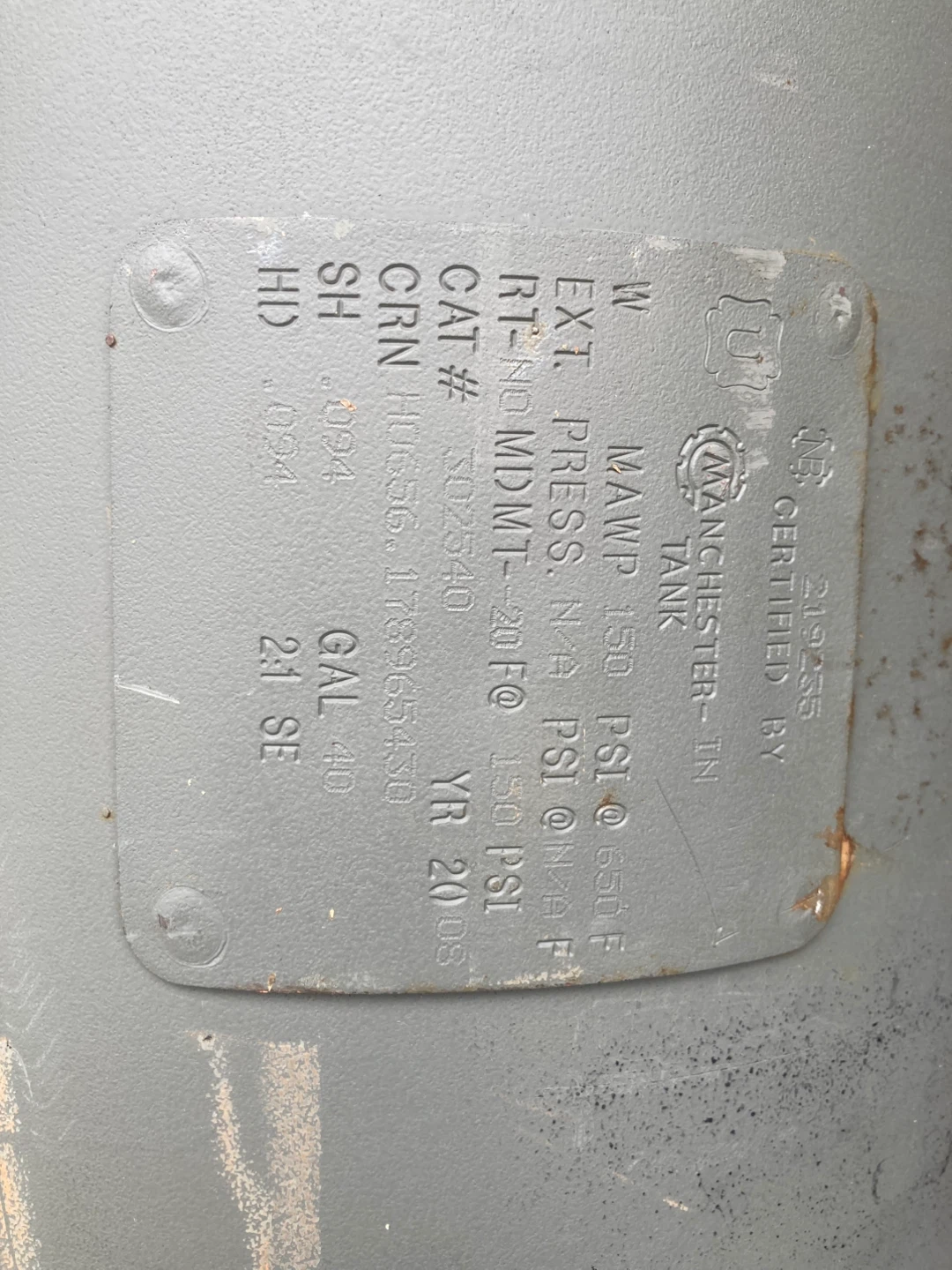 40 Gallon Air Tank - photo 2
