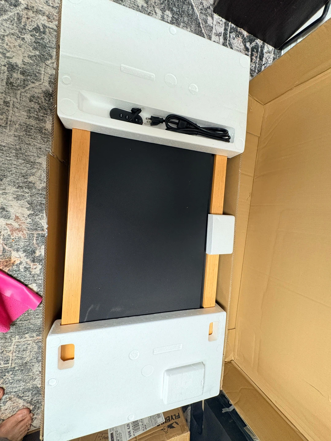 Goplus Walking Pad Under Desk Treadmill with Remote - photo 2